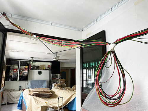 4 Room HDB Flat Wiring – Electrical Wiring